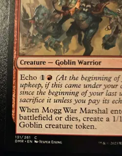 Mogg War Marshal 131/261 Common Dominaria Remastered Magic: The Gathering - Image 4