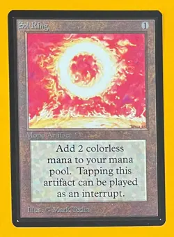 MTG SOL RING Beta (OldManMTG 012-572) - Image 1