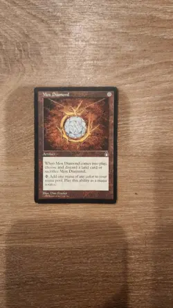 Mox Diamond Stronghold Rare Artifact Regular Magic The Gathering MTG. - Image 1