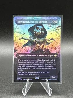 Tinybones, bauble burglar foil MTG Legendary Creature Skeleton Rogue 0324 2024 - Image 1