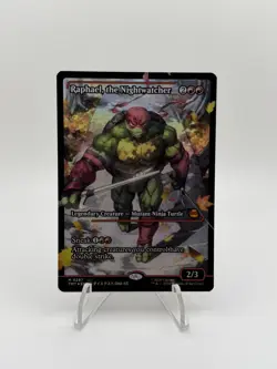 RAPHAEL, THE NIGHTWATCHER ~ NM ~ MTG Magic- 0287 TMT Showcase FOIL tmnt - Image 1