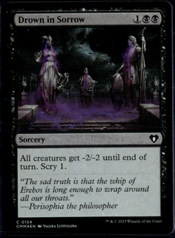 Drown In Sorrow Foil NM-Mint Magic The Gathering MTG - Image 1