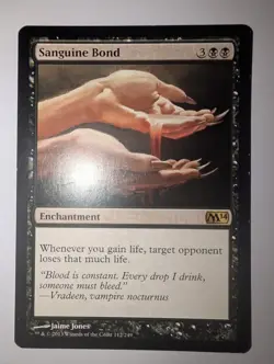 Sanguine Bond - Core Set 2014 (M14) Magic The Gathering - Image 1