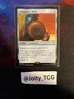 Magic The Gathering Fallout Champion's Helm Regular - Image 1