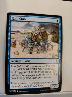 Ruin Crab Zendikar Rising Regular - Image 1