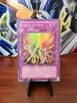 Yugioh! Icarus Attack DR04-EN235 Super Rare UNLIMITED Near Mint NM - Image 1