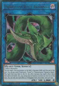 Predaplant Verte Anaconda-Ultra Rare - 1st Edition - DUOV-EN021 - Duel Overlo... - Image 1