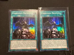 2x Forbidden Droplet | RA01-EN064 | Super Rares | NM | 1st Edition | Yu-Gi-Oh! - Image 1