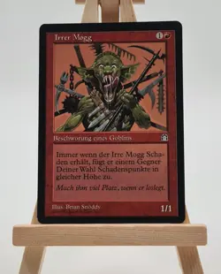 Irrer Mogg Felsenburg Magic Karte MTG deutsch (Mogg Maniac) - Image 1