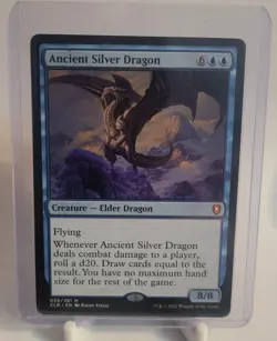 Ancient Silver Dragon Commander Legends Mythic Creature #056/361 [Regular] - Image 1