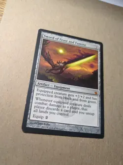 Sword of Feast and Famine - MTG - Mirrodin Besieged - LP - Image 2
