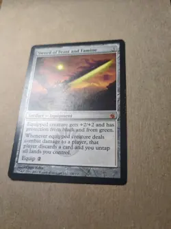 Sword of Feast and Famine - MTG - Mirrodin Besieged - LP - Image 3