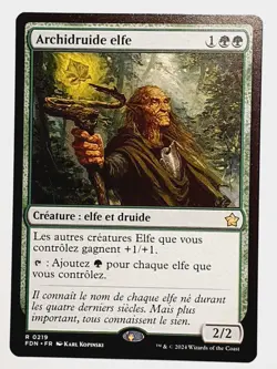 Archidruide elfe Elvish Archdruid FDN MTG Magic VF - Image 1