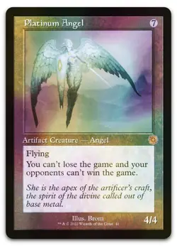 Platinum Angel #41 (Foil) (LP) Brothers' War BRR Magic MTG - Image 1
