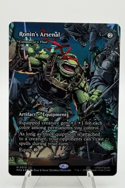 Ronin's Arsenal Conqueror's Flail (Borderless) Teenage Mutant Ninja Turtles FOIL - Image 1