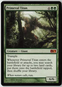 Primeval Titan (188) - Normal - Magic 2012 (M12) - NM - Image 1