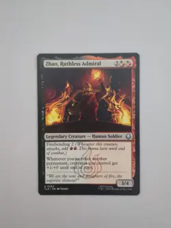 MTG Avatar TLA U 0252 Zhao, Ruthless Admiral - Image 1