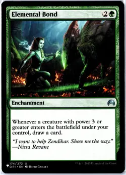 MAGIC TG: Magic Origins #174 Elemental Bond Uncommon .M2A - Image 1