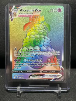 Alcremie VMAX 073/072 Rainbow Secret Rare Pokemon 2021 Shining Fates - NM - Image 1
