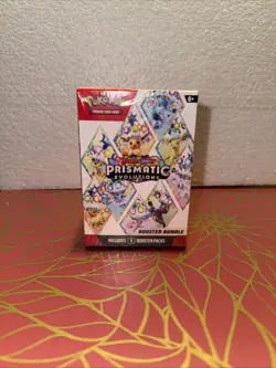 Pokemon Scarlet & Violet Prismatic Evolutions Booster Bundle (Sealed) 6 Packs - Image 1