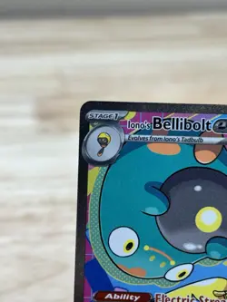Pokemon Ascended Heroes Ionos Bellibolt ex 279/217 Special Illustration Rare SIR - Image 2