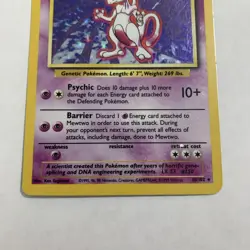 1999 Pokemon Mewtwo Base Set 10/102 Holo - Image 3