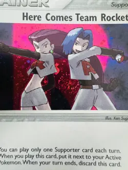 EX Team Rocket Returns 111/109 Pokemon Here Comes Team Rocket! Secret Rare NM! - Image 4