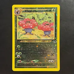 Pokemon Vintage Southern Islands Reverse Holo Vileplume 17/18 Multiple Swirls - Image 2