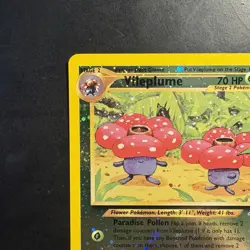 Pokemon Vintage Southern Islands Reverse Holo Vileplume 17/18 Multiple Swirls - Image 3