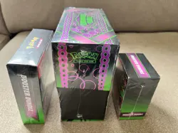 Pokemon Shrouded Fable – 1 ETB + 2 Booster Bundles– Factory Seal – ETB Wear - Image 4