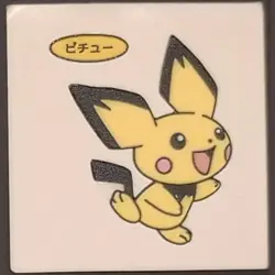 Pichu Daiichi Pan Sticker Japanese Pokemon Vol. 19 Pokemon MP - Image 1