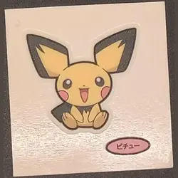 Pichu Daiichi Pan Sticker Japanese Pokemon Vol. 135 Pokemon MP - Image 1