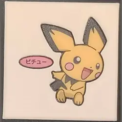 Pichu Daiichi Pan Sticker Pokemon Japanese Pokemon MP - Image 1