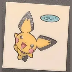 Pichu Daiichi Pan Sticker Pokemon Japanese Pokemon MP - Image 1