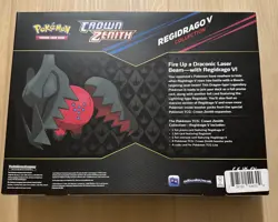 Pokemon TCG: Crown Zenith Regidrago V Collection Box New Sealed 820650851834 - Image 2