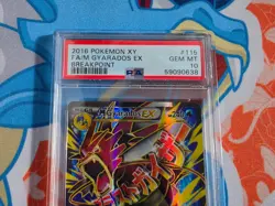 Mega Gyarados EX Full Art - 2016 Pokemon XY Breakpoint 115/122 - PSA 10 💎 - Image 3