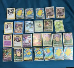 Pokemon Acerolas Mischief Sir, Art Rare And 25th Celebrations Lot Of 26 - Image 1