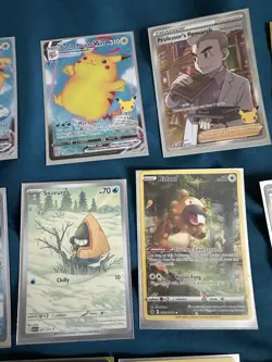 Pokemon Acerolas Mischief Sir, Art Rare And 25th Celebrations Lot Of 26 - Image 5