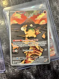 Pokemon Numel Illustration Rare Holo Full Art 223/217 2026 Ability English - Image 1