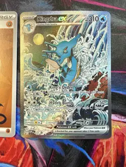 Kingdra ex SVP 131 Black Star Promo Full Art Holo Pokemon TCG Near Mint - Image 1