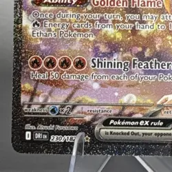 Pokemon Ethan's Ho-Oh ex 230/182 Sv10 Destined Rivals Rare Holo 230HP - Image 5