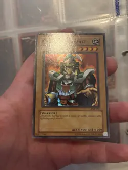 Celtic Guardian LOB-007 Super Rare GLOSSY Yugioh - Image 3