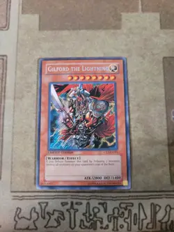 YUGIOH GILFORD THE LIGHTNING CT2-EN001 SECRET LIMITED ED NM - Image 2