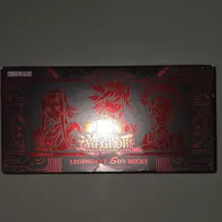 Konami Yu-Gi-Oh! TCG Legendary 5D's Decks Akiza Yusei Crow Deck - Image 1