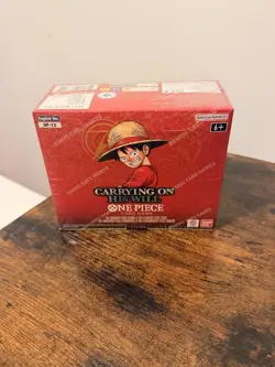One Piece OP-13 Carrying on His Will New Booster Box English Sealed - Image 1