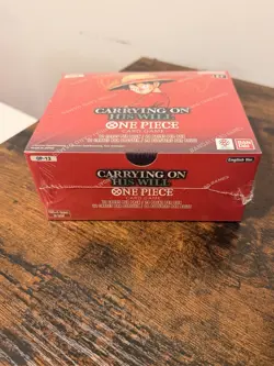 One Piece OP-13 Carrying on His Will New Booster Box English Sealed - Image 5