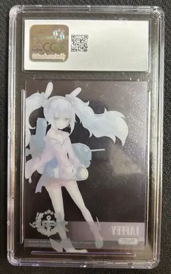 2024 Azur Lane Bushiroad Vol. 1 Clear Collection Laffey #1 CGC 10 GEM MINT - Image 2