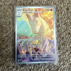Pokemon Cards Rapidash 189/182 Destined Rivals Illustration Rare NM - Image 1
