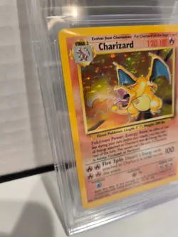 Charizard Holo 4/102 Base Set Unlimited 1999 Vintage Pokemon Card BGS 6 EX-MT - Image 5
