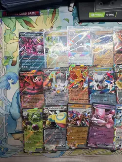 Pokemon 25 Card Ex Lot Bulk Scarlet Violet Mega Evolution Mewtwo Oricorio #5 - Image 2